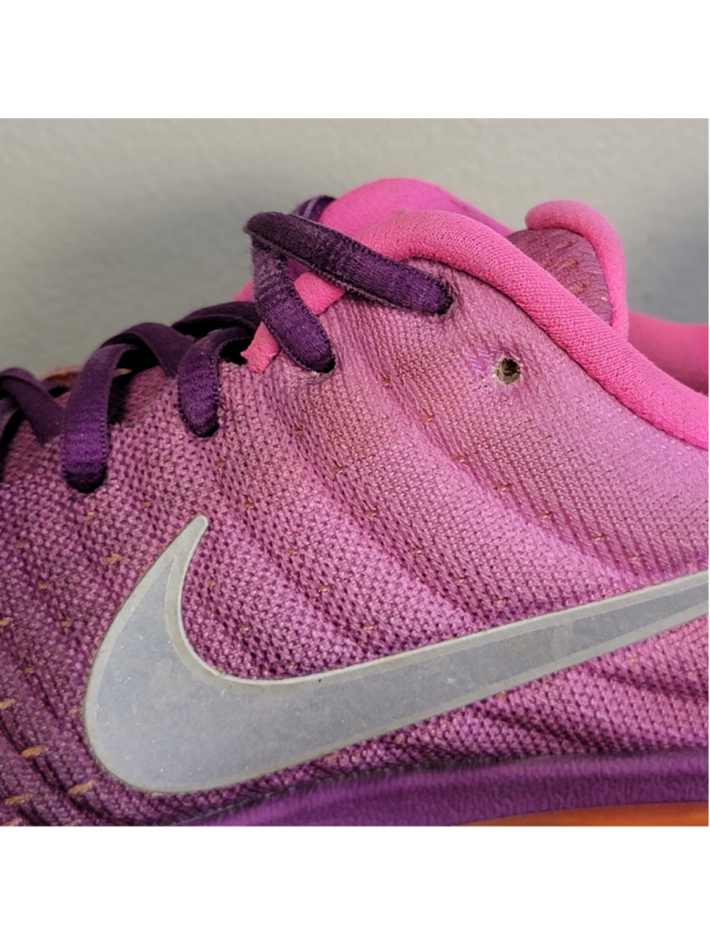 Nike Air Max 2017 Running Athletic Shoes Sneakers Pink Bright Purple Mesh 9.5 - Picture 8 of 15